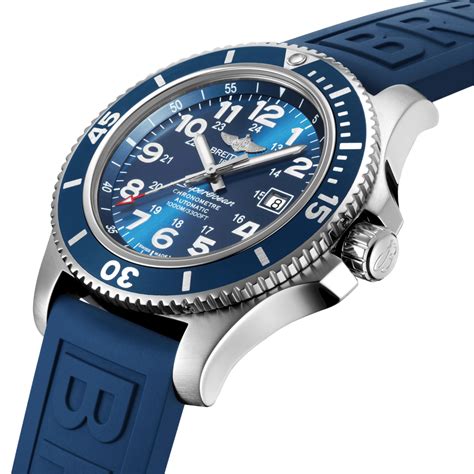 breitling superocean 2 blue|Breitling Superocean 44 blue version.